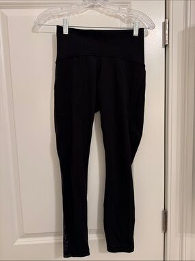 lululemon athletica Black High-Rise Workout Leggings
